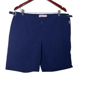 Orlebar Brown navy blue swim shorts sz 36 8” inseam
